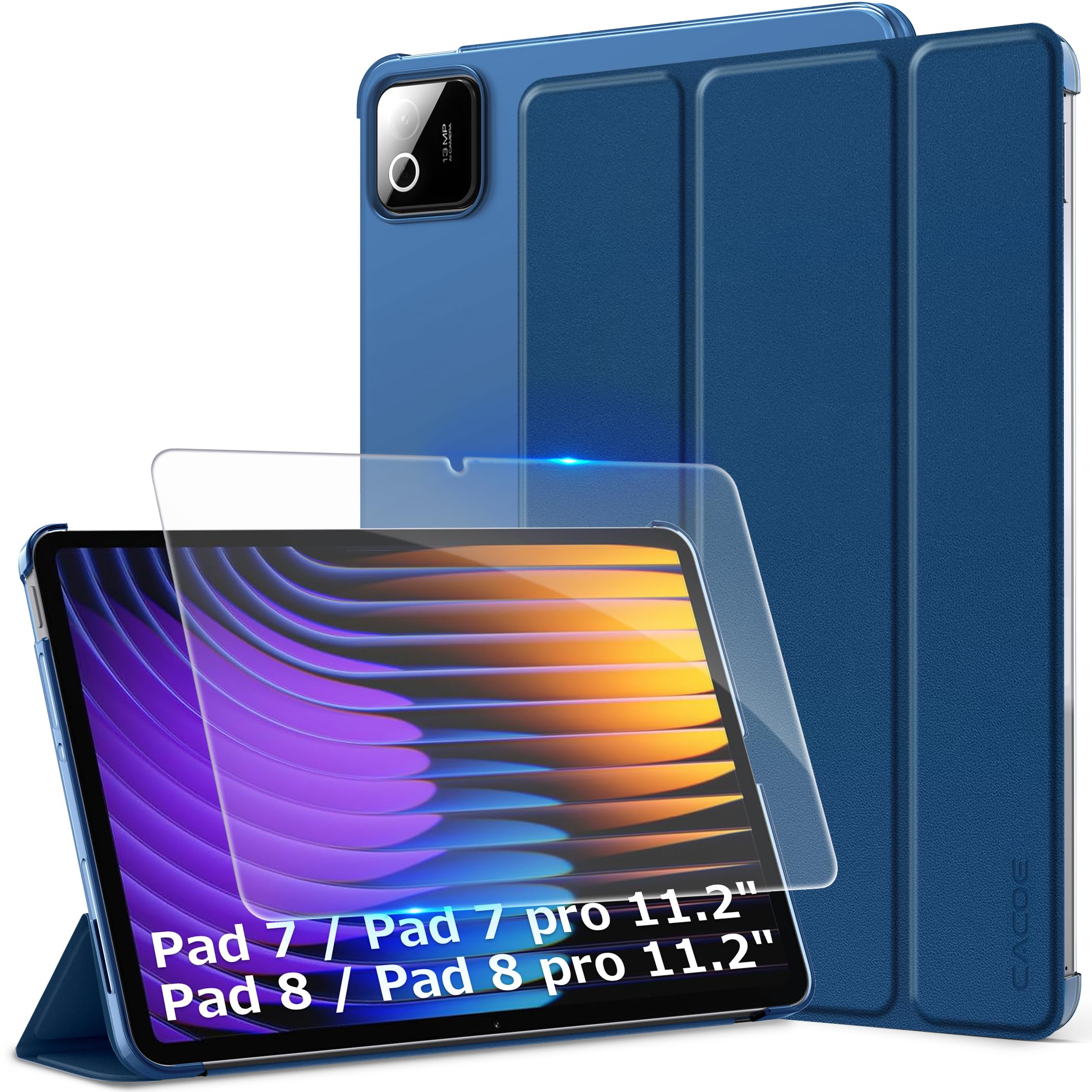 Amazon.co.jp: [Xiaomi Pad 7 Pad 8 11.2インチ ケース ガラスフィルム